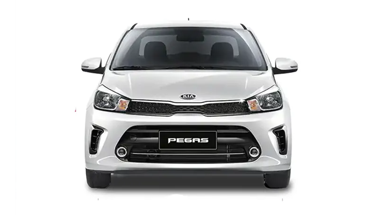 KIA Pegas 1.4 Litre Sub-Compact Sedan for rent from Rentflex